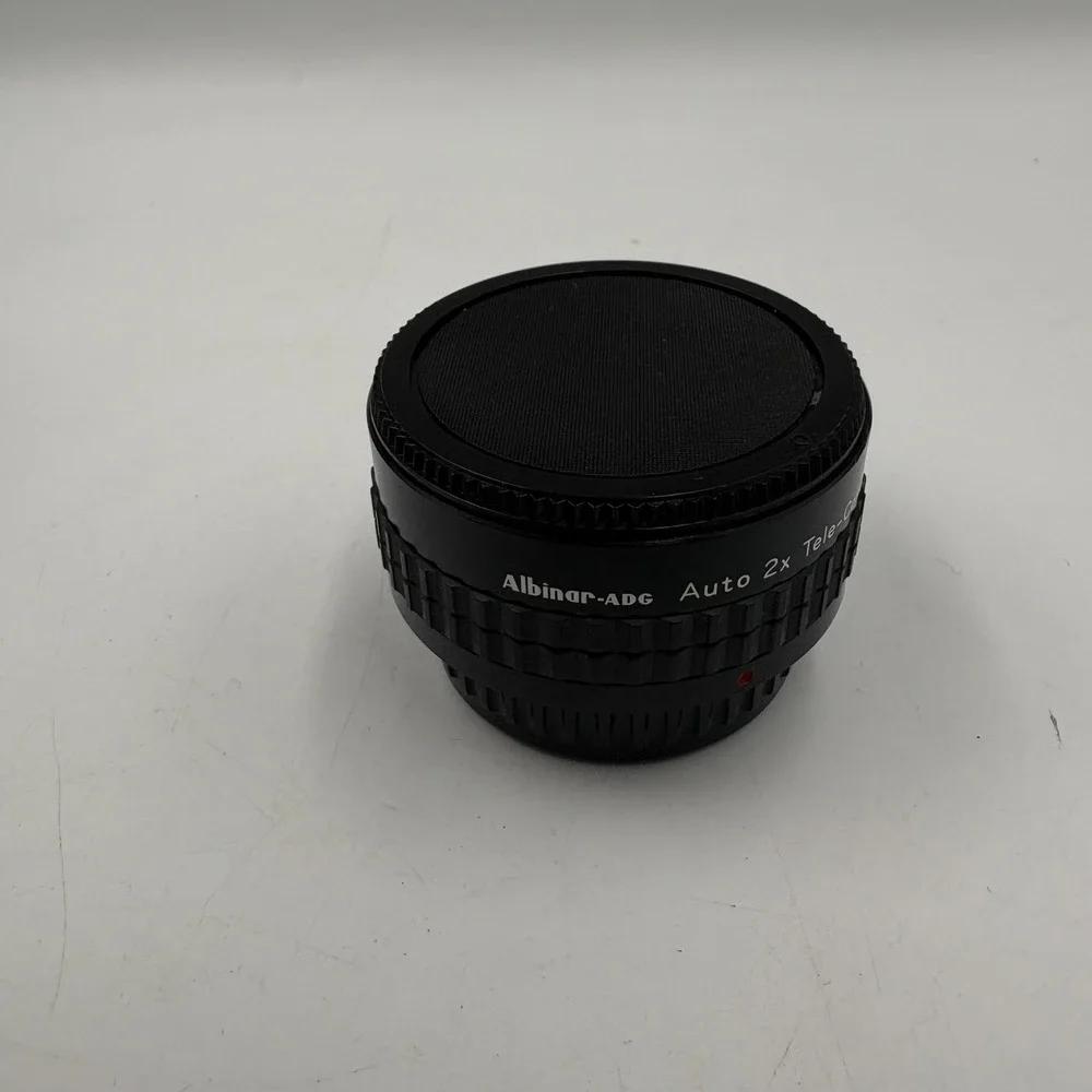 Vintage Albinar-ADC Auto 2X Tele Converter P/K Pentax‎ K Mount Case Caps Manual
